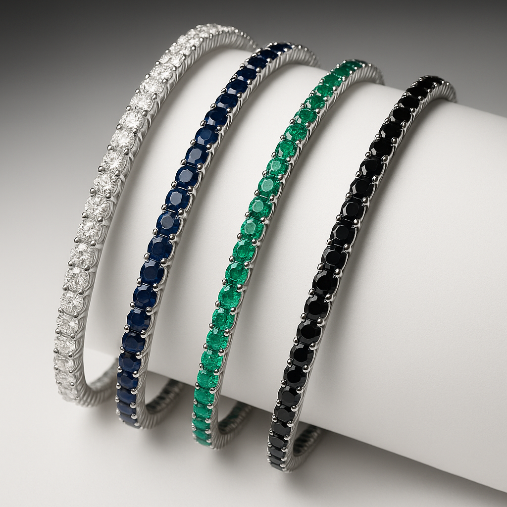 Riviera Viridis Bracelet – 925 Sterling Silver