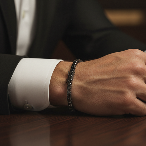 Riviera Darkmoon Bracelet – 925 Sterling Silver