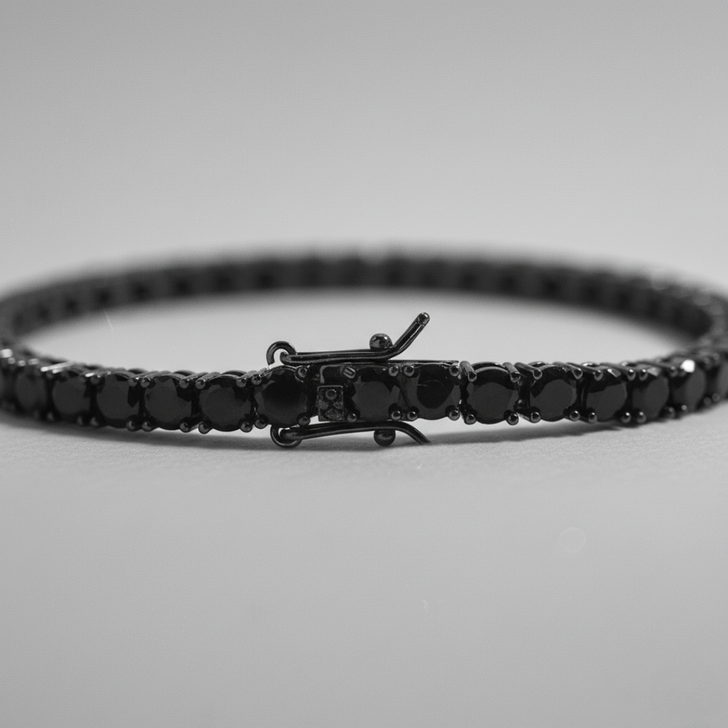 Riviera Darkmoon Bracelet – 925 Sterling Silver
