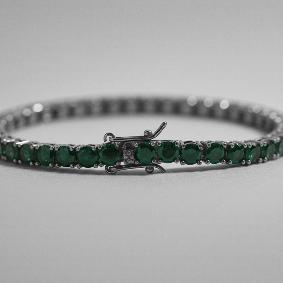 Riviera Viridis Bracelet – 925 Sterling Silver