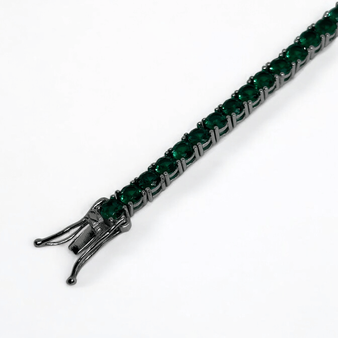 Riviera Viridis Bracelet – 925 Sterling Silver