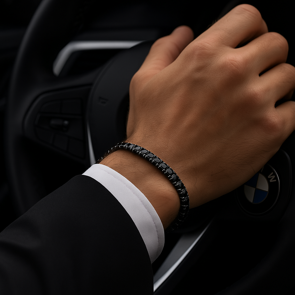 Riviera Darkmoon Bracelet – 925 Sterling Silver